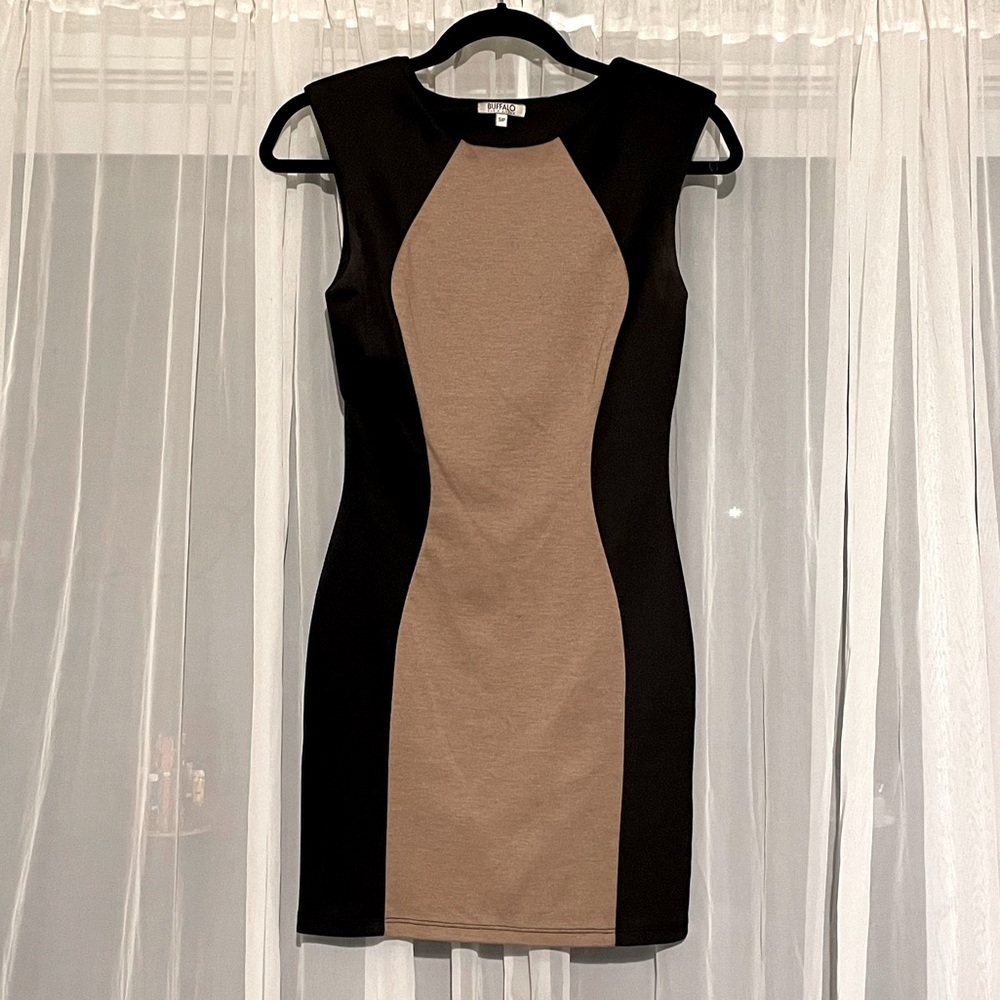 Buffalo David Button Mini Dress